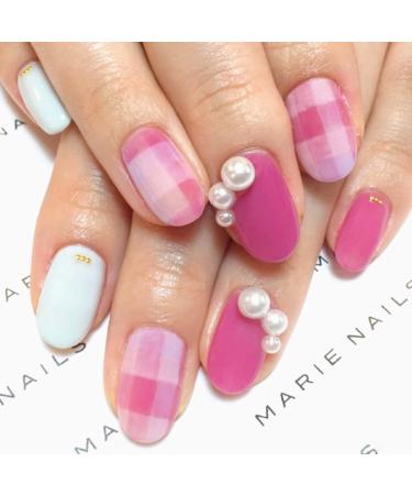Nail Stamp Plate Kit - Trendy Houndstooth & Vintage Plaid Checkerboard Nail Art Stencils for DIY Designs | International Shipping - Buy Online on GoSupps.com