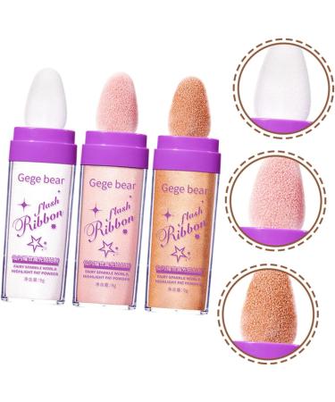 Healvian 9 Pcs Highlight Pat Powder Shimmering Powder Highlighter Glitter Powder Highlighter Body Plastic - Buy Online on GoSupps.com