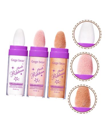 FOMIYES 9 Pcs Highlight Powder Glitter Fairy Highlighter Sticks & Loose Face Makeup Assorted Colors for a Radiant Glow - Buy Online on GoSupps.com