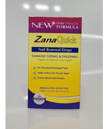ZanaQuick Toenail Strategy Kit - Advanced Nail Repair Solution for Healthy & Clear Nails - Extra Strength Nail Care Renewal Set for Thick & Discolored Toenails & Fingernails - Buy Online on GoSupps.com