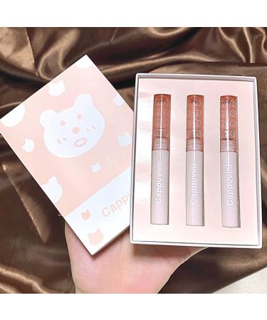 Sitovely 3Pcs Mirror Water Lip Gloss Set - Hydrating & Long-Lasting Lip Glaze for Fuller-Looking Lips - High Pigmented Makeup Gift Set for Girls and Women - Buy Online on GoSupps.com