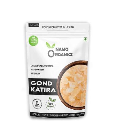 Indian Natural Grocery NAM Organics - Gond Katira Pure Organic - 400 Gm (Edible Gum) - Sourced from 100% Natural Gum Cultivators (400 Gm)