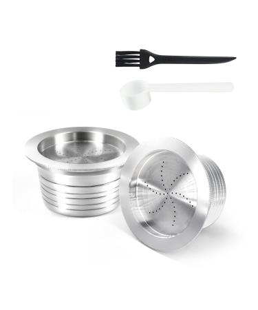 Dosettes de caf expresso r utilisables en acier inoxydable pour capsules de caf rechargeables Lavazza Blue