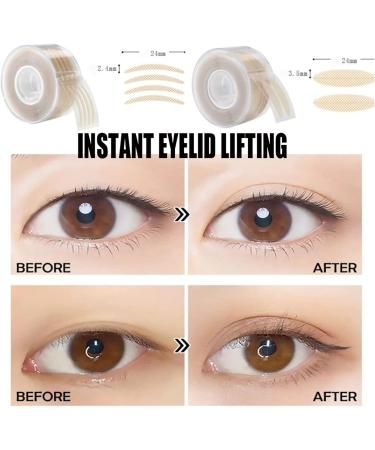 Miralift Eyelid Palp Lifter Eyelid Lift - Invisible Eyelid Lifter Strips Kit Self-Adhesive Invisible Double Eyelid Tape with Fork Rods for Hooded Droopy Uneven Mono-eyelids S-set - Buy Online on GoSupps.com