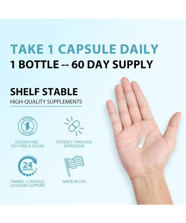 NAD Supplement 750mg Capsules with Coenzyme Q10 | All 7 Key Ingredients in 1 | Anti Aging NAD+ Booster for Overall Health | 60 Count - Buy Online on GoSupps.com