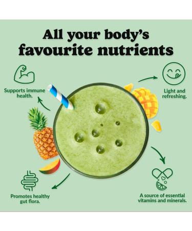 Good Protein Greens Superfood Powder Juice - 100% Natural Digestive Enzyme Greens Powder | Vegan Non-GMO Gluten Free Vitamins Green Powder - Organic Alfalfa Wheat Barley Grass Spirulina Powder | 225g Tropical Fruit Tropical Fruit 225 g (Pack of 1) - Buy Online on GoSupps.com