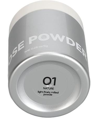 ZJchao Powder Loose Powder Makeup Delicate Loose Fixing Powder Delicate Long Lasting Easy to Apply Free Setting Foundation Finishing Powder for (01# - Buy Online on GoSupps.com