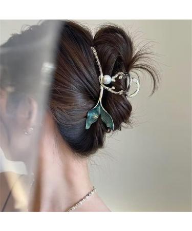 Hair Pins For Women Fish Tail Hair Claw Clip Exquisite Crystal Pearl Hair Clip Hairgrip Barrette For Women's Hair Accessories Jewelry (Color : S 3) - Buy Online on GoSupps.com