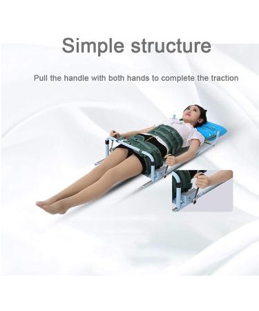 Lumbar Traction Device Back Lumbar Traction Device Spine Posture Corrector Lumbar Traction With Inflatable Cushion For Home Office Clinics - Buy Online on GoSupps.com
