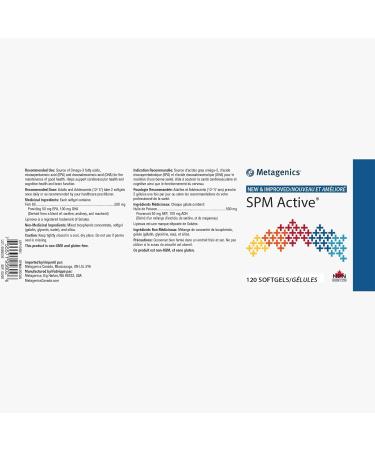Metagenics - SPM Active - 120 Softgels - Buy Online on GoSupps.com