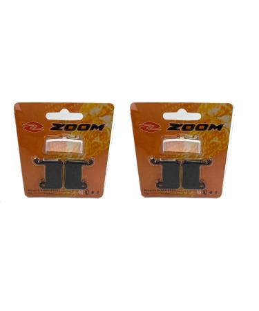 Two Pairs Zoom MTB Bike Brake Pads for HB-875 HB-870 HB-100 Shimano M595 M596 M585 M775 M355