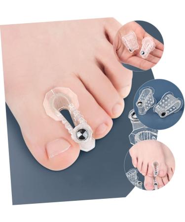 FOMIYES Magnetic Toe Splint Set - 4 Pairs | Bunion Correctors & Toe Spreaders for Foot Stretcher | Nail Clipper & Separator Tool for Toe Alignment - Buy Online on GoSupps.com