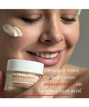 Green idea Astaxanthin cream Nourishing day cream Antioxidant cream Antiaging cream with wild rose oil shea butter panthenol for dry skin antiwrinkle cream 50 ML - Buy Online on GoSupps.com