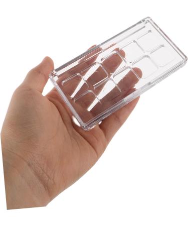 MERRYHAPPY MERRYHAPY Transparent Makeup Palette with Secure Closure Reusable Eyeshadow Lipstick Blush Organizer for DIY Storage - Buy Online on GoSupps.com