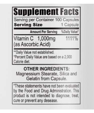 Generic VIT C 100 Capsules Dietary Supplement Elevate Your Immunity with Vitamin C Dietary Supplement (Pack of 3) - Buy Online on GoSupps.com