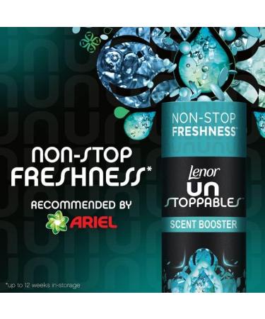 Febreze Unstoppables Fabric Freshener Spray Fresh Scent 500ml + Lenor Unstoppables in-Wash Scent booster Beads 245gr Fresh Scent - Buy Online on GoSupps.com