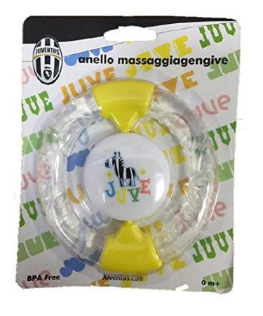 Juventu Bianconeri Teething Ring & Pacifier Set - Best for Soothing Babies | International Shipping Available - Buy Online on GoSupps.com
