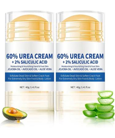 2 Pi ces Creme Anti Crevasse Pied 60% Creme Pied Uree Cr me Hydratante pour Les Pieds Stick creme pied Sec pour Talons et Secs Pieds - Buy Online on GoSupps.com