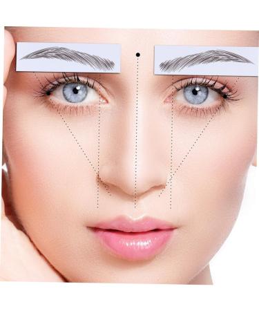Balacoo 4pcs Eyebrow Stickers Make up Kit 6d Hair Eyebrows Eyebrow Transfer Stickers Eyebrow Shape 4d Mold - Buy Online on GoSupps.com
