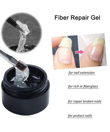 Analoguey Nail Repair - New Nail Repair Protection Gel 20ml Instant Cracked Nail Repair Gel For Broken Natural Nails Nail Protection Gel - Instantly Fill In And Fix Nail Cracks Flawlessly(1pc) 1pc Clear - Buy Online on GoSupps.com