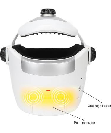 Electrical Massage Heal Device | Intelligent Head & Neck Massager with Light Music & Heat for Stress Relief - Buy Online on GoSupps.com