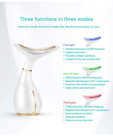 Ms.W Portable Electric Face Massager for Women - 45 Heat, 3 Massage Modes - Skin Care Facial Massage Kit - Buy Online on GoSupps.com