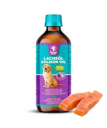 Beauty WUFF – Salmon Oil for Dogs - Fish Oil Rich in Omega 3 for Cats and Horses 100% Natural - 500 ML