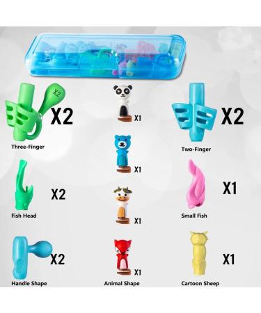 TSKDKIT Writing Aid for Children & Adults | Correct Handwriting Tool for Left & Right Handed | Pencil Grip Holder for Better Control - Buy Online on GoSupps.com