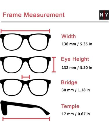 Premium Xena Square Reading Glasses | High Magnifications +4.50 | International Shipping Available - Buy Online on GoSupps.com