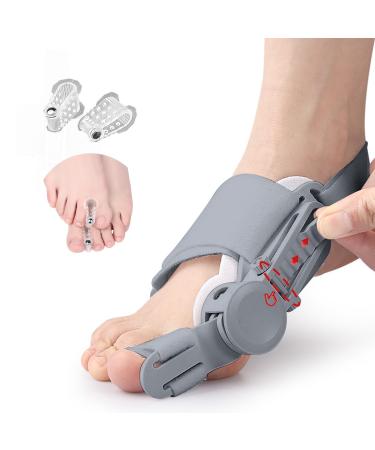 Bunion Corrector with Toe Spacers Toe Separators Bunion Corrector for Women Big Toe Adjustable Big Toe Straightener Toe Corrector for Bunion Fix Bunion Relief Toe Separators for Women