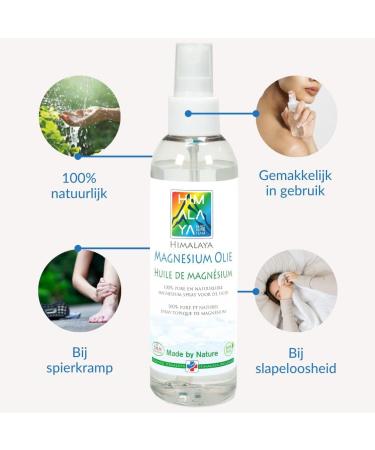 Magnesium Minerals Magnesium oil from Himalaya Magnesium 1000 ml Refill bottle for Magnesium spray Food quality 31 magnesium chloride Magnesium oil for Muscles - Buy Online on GoSupps.com