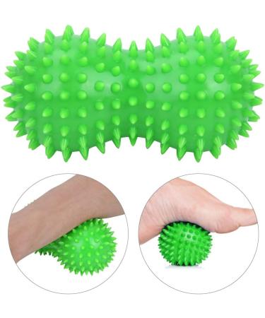 Stingy Massage Ball for Myofascial Relaxation & Pain Relief - Deep Tissue Foot Massager in 4 Colors (Green) - Buy Online on GoSupps.com