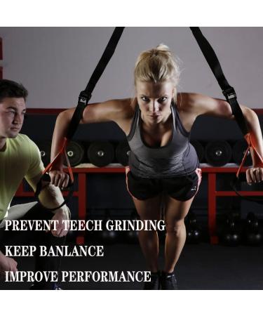 Powerlifting Mouthguard | Sports Mouthguard for Strength Training & Weightlifting (1 Pack Clear) - Enhance Performance & Protect Your Smile - Buy Online on GoSupps.com