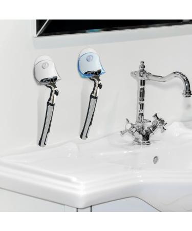 Minkissy 24 Bei-Shaver Holder with Suction Cup - Razor Stand for Shower & Bathroom | Space-Saving Wall Hook Organizer - Buy Online on GoSupps.com