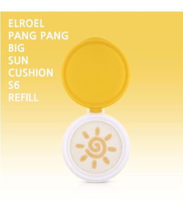 PAE ELROEL Latest Season 06 PANG PANG Big Sun Screen UV Shield Cushion S6 Refill 1ea SPF 50+ PA++++ 0.9 oz - Buy Online on GoSupps.com