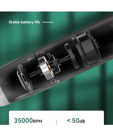 CYzpf Professional Nail Drill Machine Portable Rechargeable Electric Nail Drill for Acrylic Nails Gel Nails Removing Shaping Buffing for Home Salon Use Green One Size - Buy Online on GoSupps.com