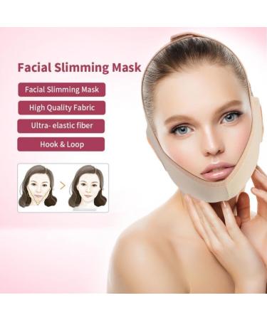 V Facial Mask for Cheek Lifting & Anti-Aging - Slim Belt & Double Chin Reducer - Buy Online on GoSupps.com