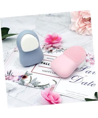 1pc Electric Cleaning Handheld Mat Scrubber Cleaning Brush Electric Manual Cleansing Brush Pore Cleaning Brush Facial Cleaning Brush Cleansing Dual Brush Detergent Face - Buy Online on GoSupps.com