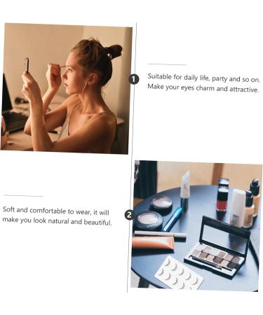 Beaupretty 2 Pairs Short Eyelash Fluffy Volume Lashes 3d Artificial Eyelashes Makeup Lash Art Eyelashes Cosmetiquera Cosmetics Eyelashes Extension Artificial Fiber Extend 6d Major - Buy Online on GoSupps.com