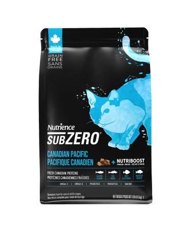Nutrience Grain Free Subzero for Cats - Canadian Pacific - 4.5 kg (10 lb) Canadian Pacific 4.5 kg (Pack of 1)