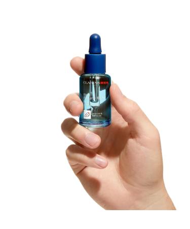 CLARINS Men Shave & Beard Oil - 2-in-1 Lightweight Conditioning Oil for All Skin Types | Preps Skin & Softens Beard | 1 oz - Buy Online on GoSupps.com