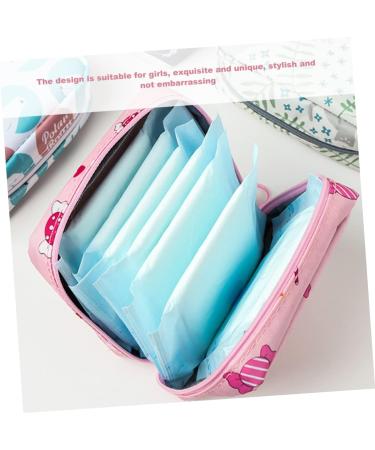 Healifty 20 Pcs Napkin Storage Bag - Travel Hygiene Coin Purse for Women | Menstrual Period Starter Kit & Reusable Pouches - Buy Online on GoSupps.com