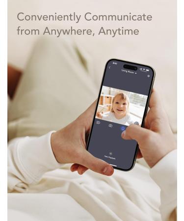 Nooie Smart Baby Monitor with Crying Detection, 1080P Night Vision WiFi Camera with SD Card, Alexa Compatible - Buy Online on GoSupps.com