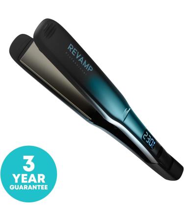 REVAMP Progloss Ultra X Shine Ceramic Hair Straighteners - Black - Buy Online on GoSupps.com
