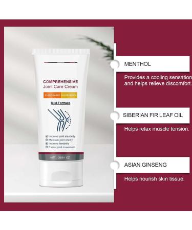 Cr me Articulaire - Baume Soin du Cou | Cr me rafra chissante et apaisante pour articulations dos genoux chevilles paules tensions musculaires personnes g es cou postale - Buy Online on GoSupps.com