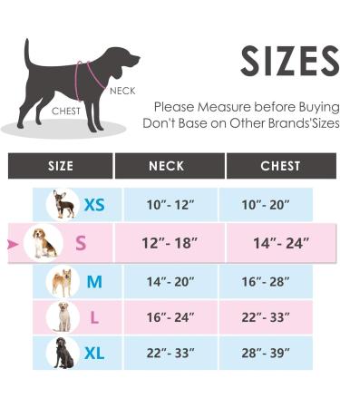 Phoepet No Pull Dog Harness - Reflective Adjustable Training Handle ID Card Baby Blue S - Easy On/Off with 3 Buckles & Double Metal Hooks - Buy Online on GoSupps.com