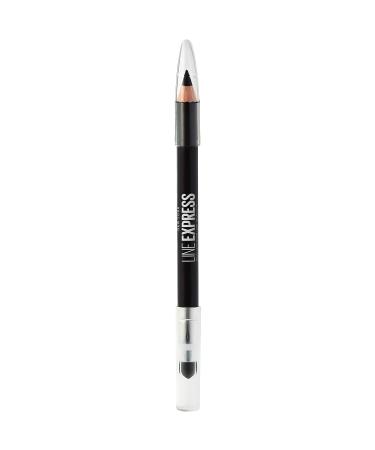 Maybelline Line Express Sharpenable Wood Pencil - Ebony Black 0.035 oz - Buy Online on GoSupps.com