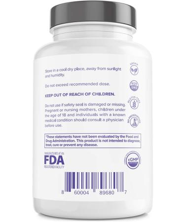 VitaminIQ Immune Support Supplement with Vitamin C and Zinc Sambucus Elderberry Vitamin D3 Glutathione Echinacea Capsules - Natural Immune Booster Herbal Supplements - Vegan Gluten-Free (60ct) - Buy Online on GoSupps.com