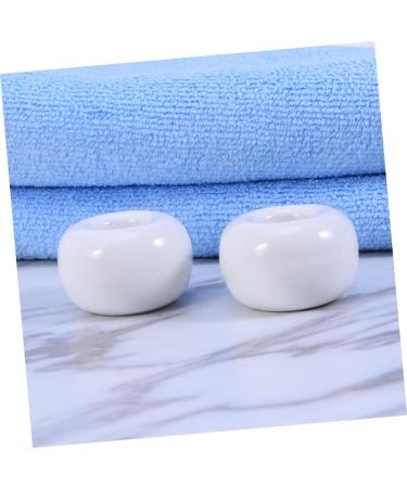 Cabilock 9-Stk Creative Toothbrush Holder - Mini Stand & White Accessories - Round & Medium Sizes for Perfect Organization - Buy Online on GoSupps.com