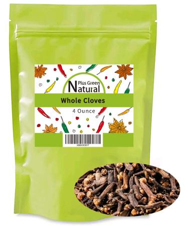 Premium Whole Cloves Buds 4 Ounces, Strong Aroma and Flavor Cloves for Tea, Potpourri, Baking, Pomander balls, Meats, and Pumpkin Spices, Gluten Free Non GMO Non Irradiated 4 Ounce (Pack of 1) - Buy Online on GoSupps.com
